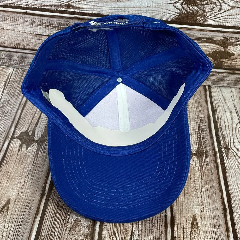 NAPA RACING Men's OSFM Baseball Cap Hat Blue White Adjustable NHRA NASCAR NEW
